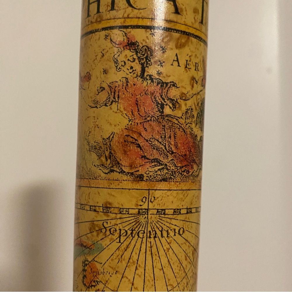Vintage L’Optique by Van Cort Teleidoscope with map print - Picture 5 of 7